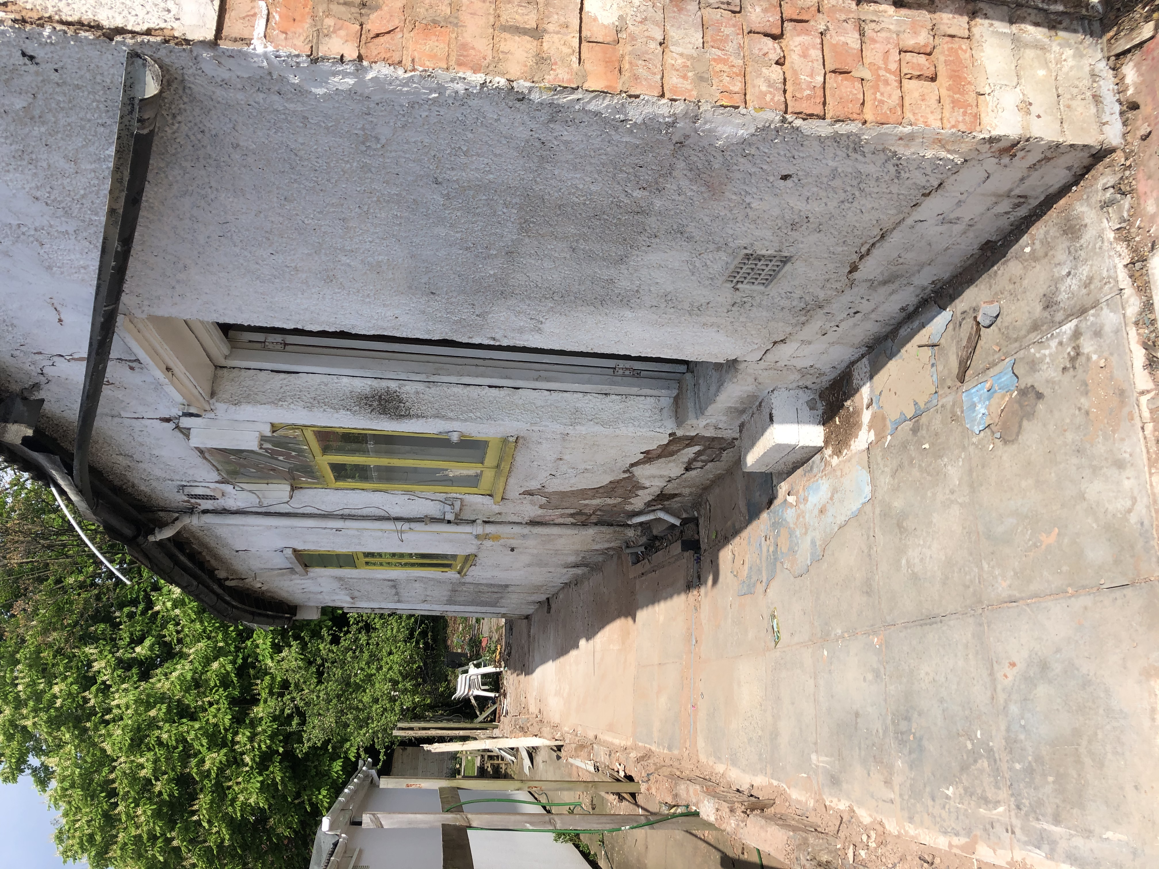 Home Renovations in Birmingham — Side Elevation Pre Development