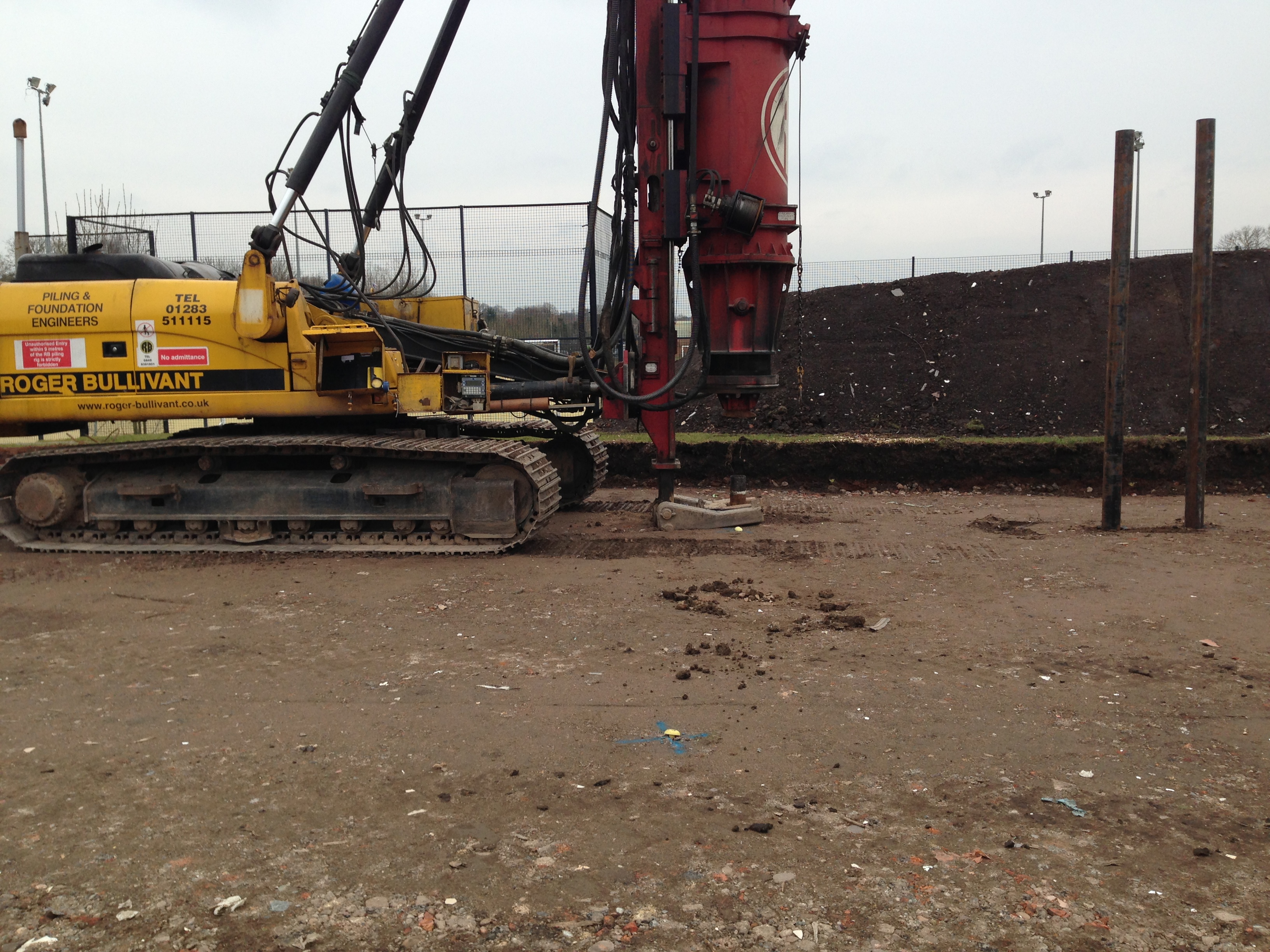 Home Renovations in Droitwich Spa — Start Of Pile Foundations
