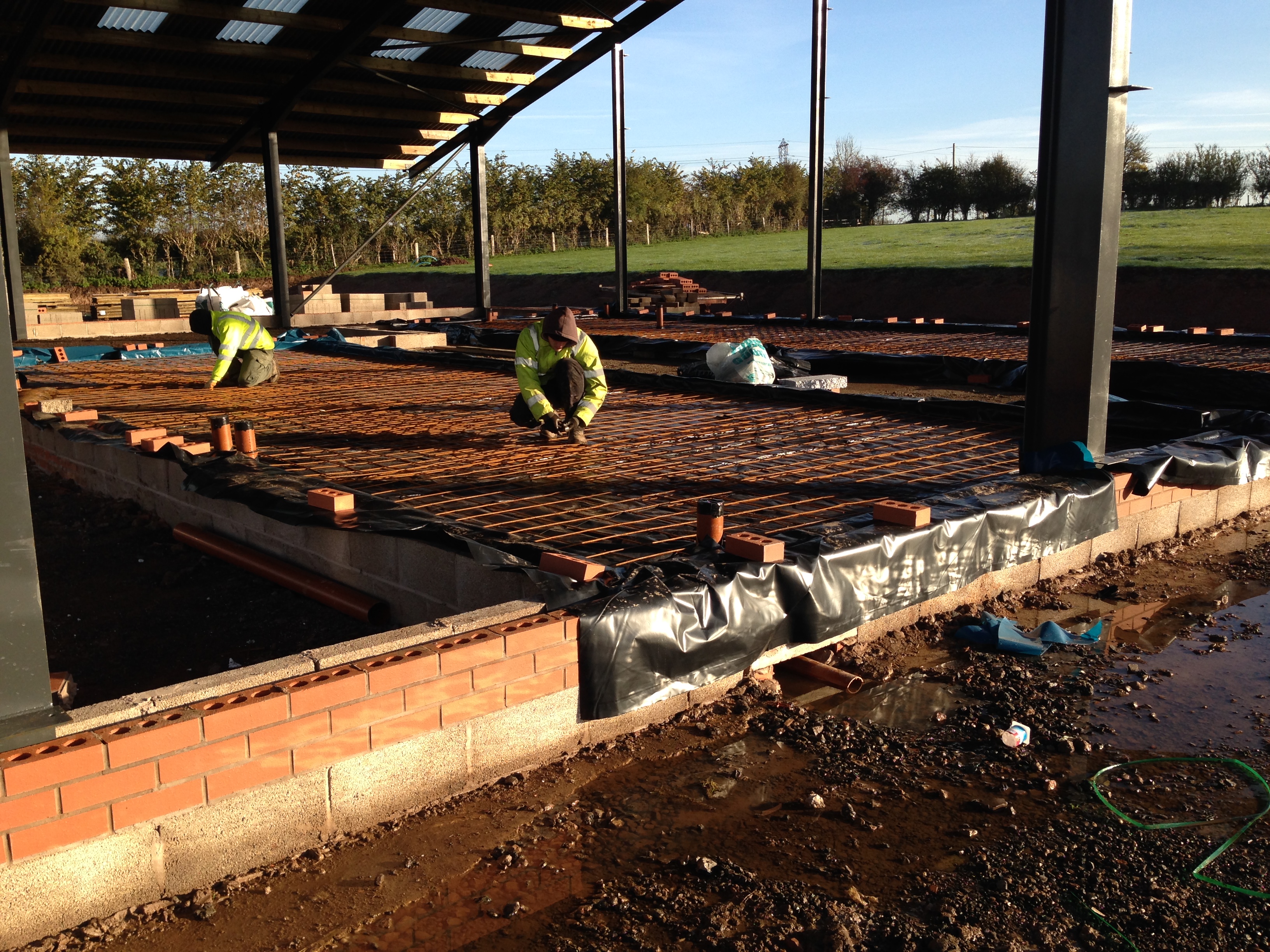 New Build Homes in Worcestershire — Concrete Steel Work