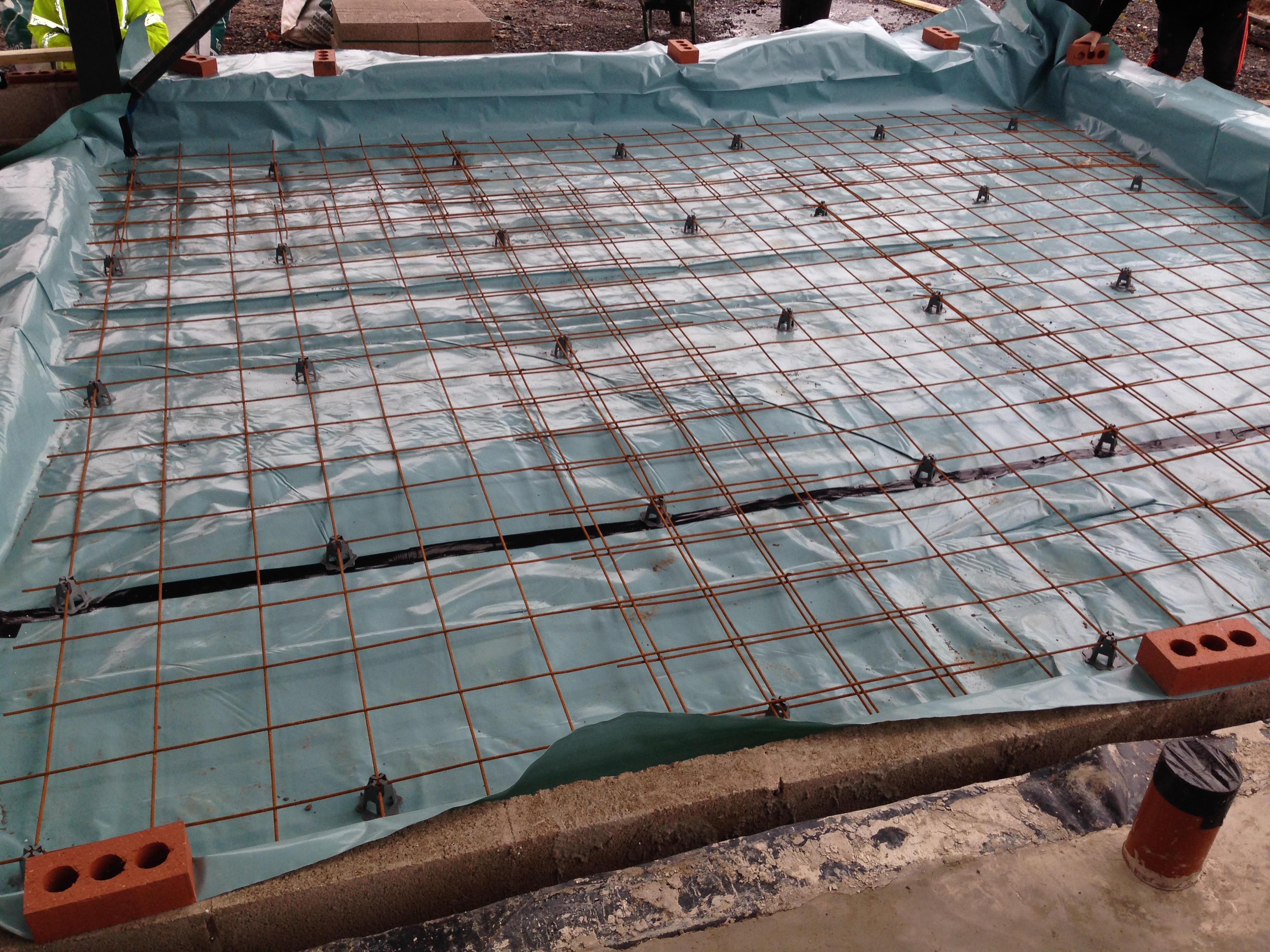 New Build Homes in Worcestershire — Pre Concrete Pour